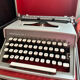 Machine à écrire vintage 1950 Remington travel deluxe