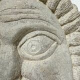 Stone sculpture 1950 face