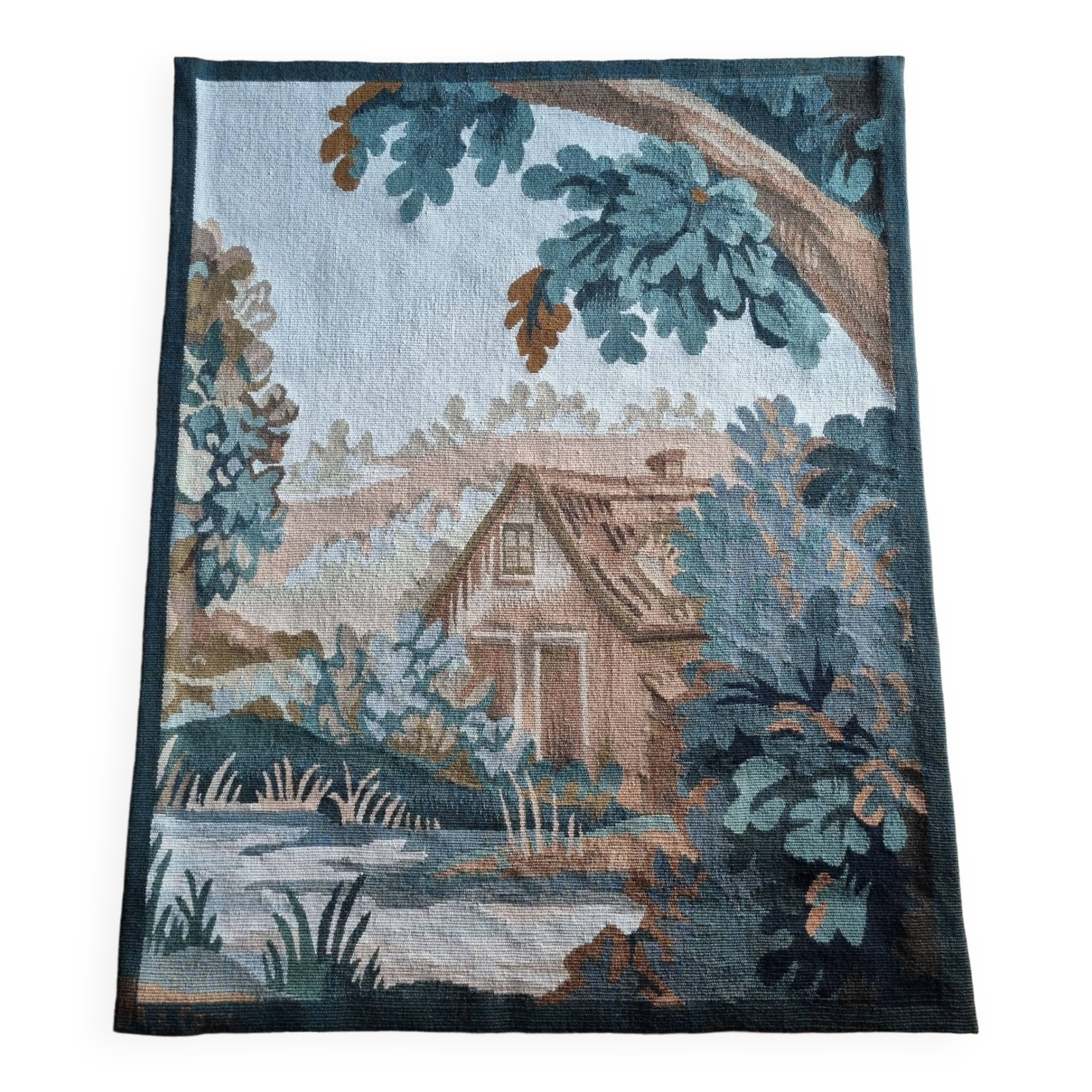 Robert Four Aubusson tapestry 'The refuge'