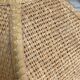 Vintage rattan flower pendant lamp