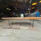 Table basse en bois exotique