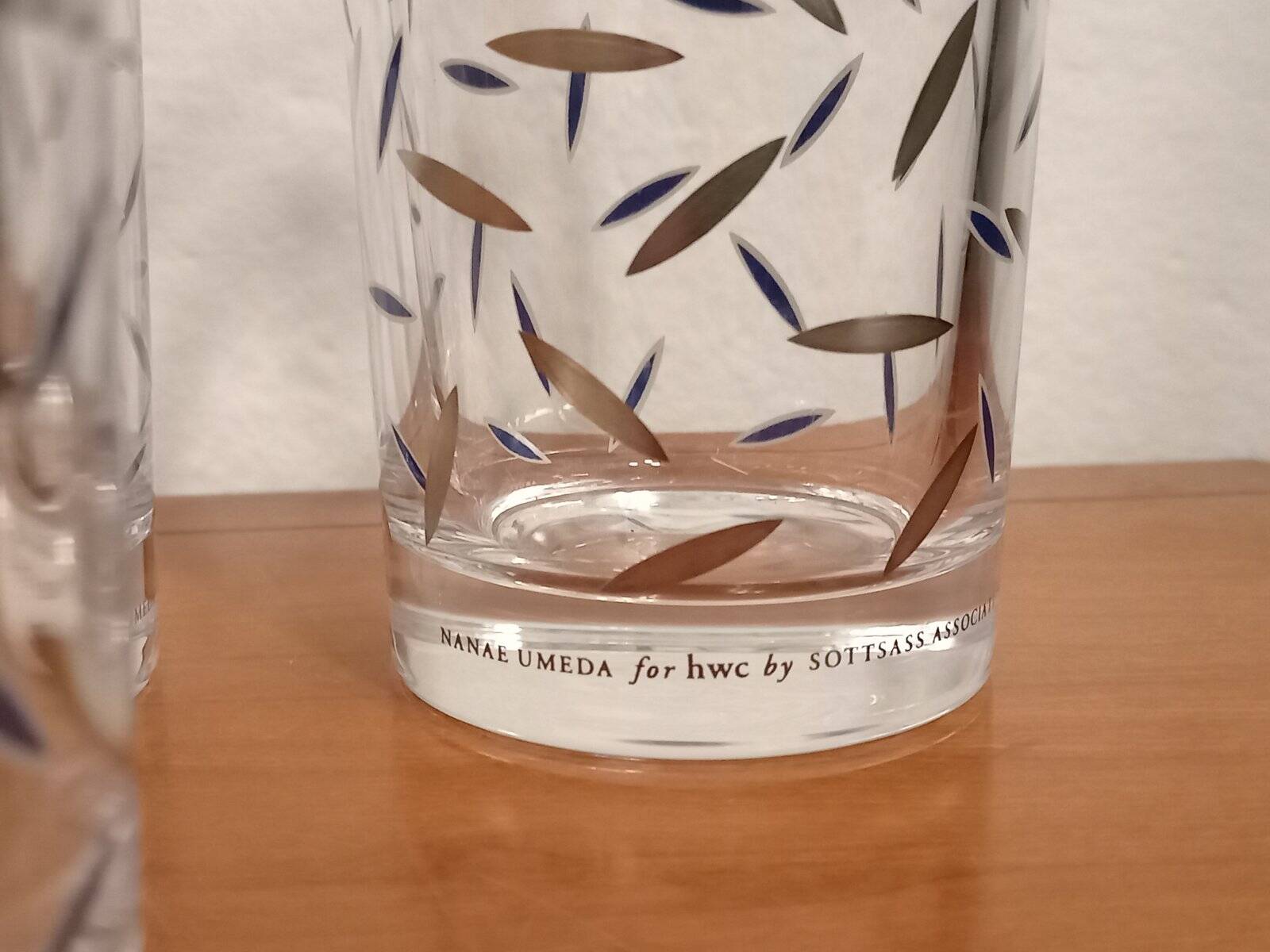 Little Breeze glasses by Nanae Umeda for Egizia, 1997, set of 6