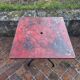 Bistro table Tolix vintage/industrial red