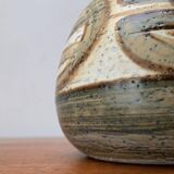 Danish vase from the mid-century pottery studio of Søholm, 1960s.