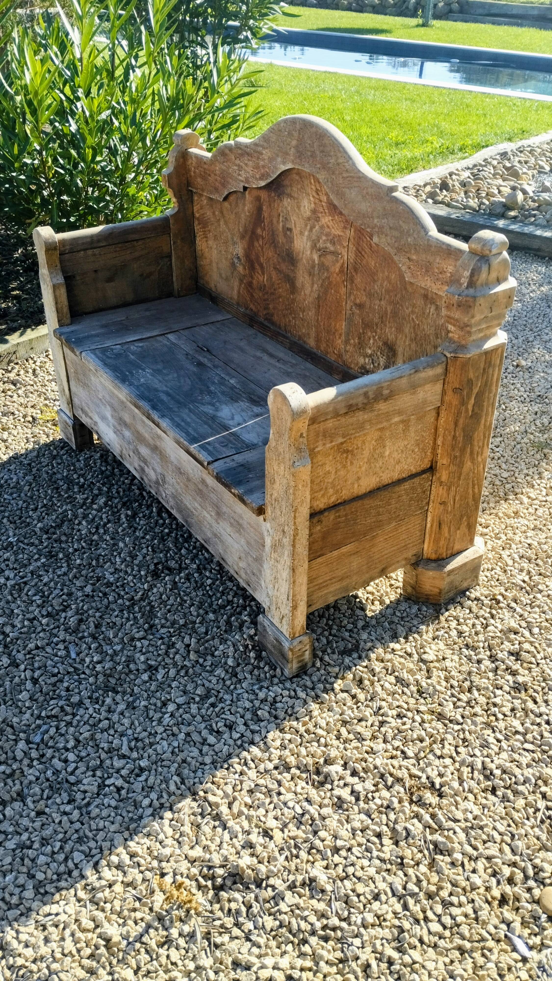 Rustic bench