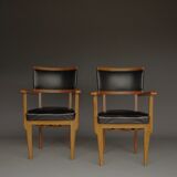 Pair of A3-1 armchairs by Mart Stam for 'Goed Wonen', 1950s