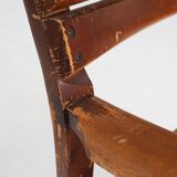 Art Deco Wooden Torck Armchair, France 1930s