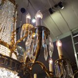 Chandelier with tassels