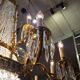 Chandelier with tassels