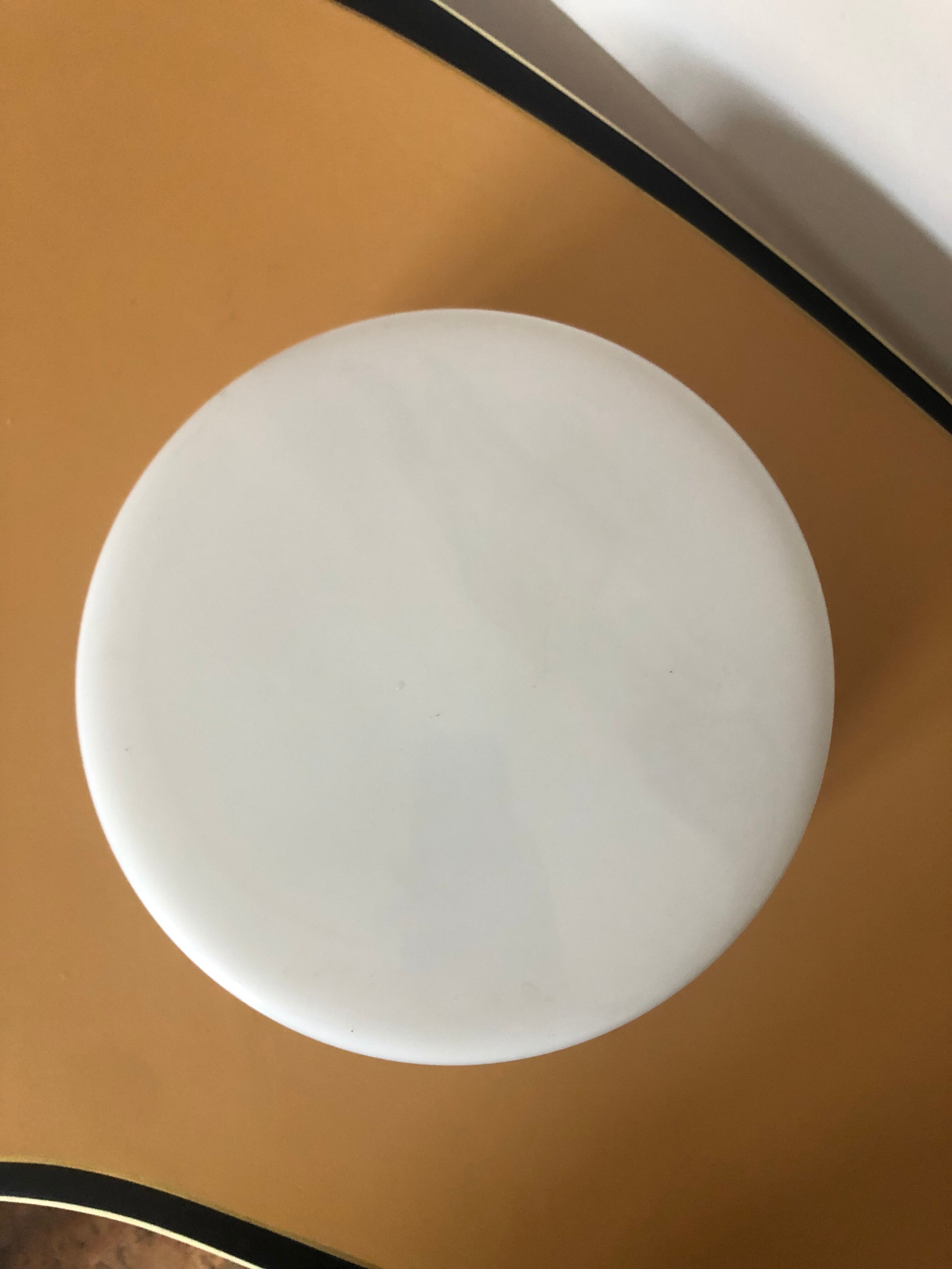 Vintage opaline wall lamp diameter 24.5 cm