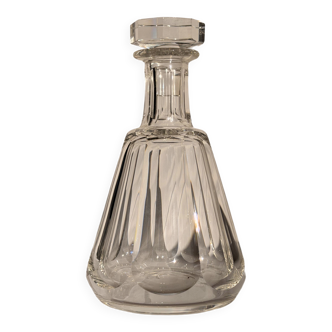 Cut crystal carafe with flat sides - Baccarat Talleyrand