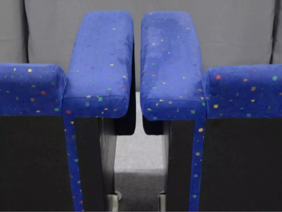 Pair of velvet armchairs, 1970