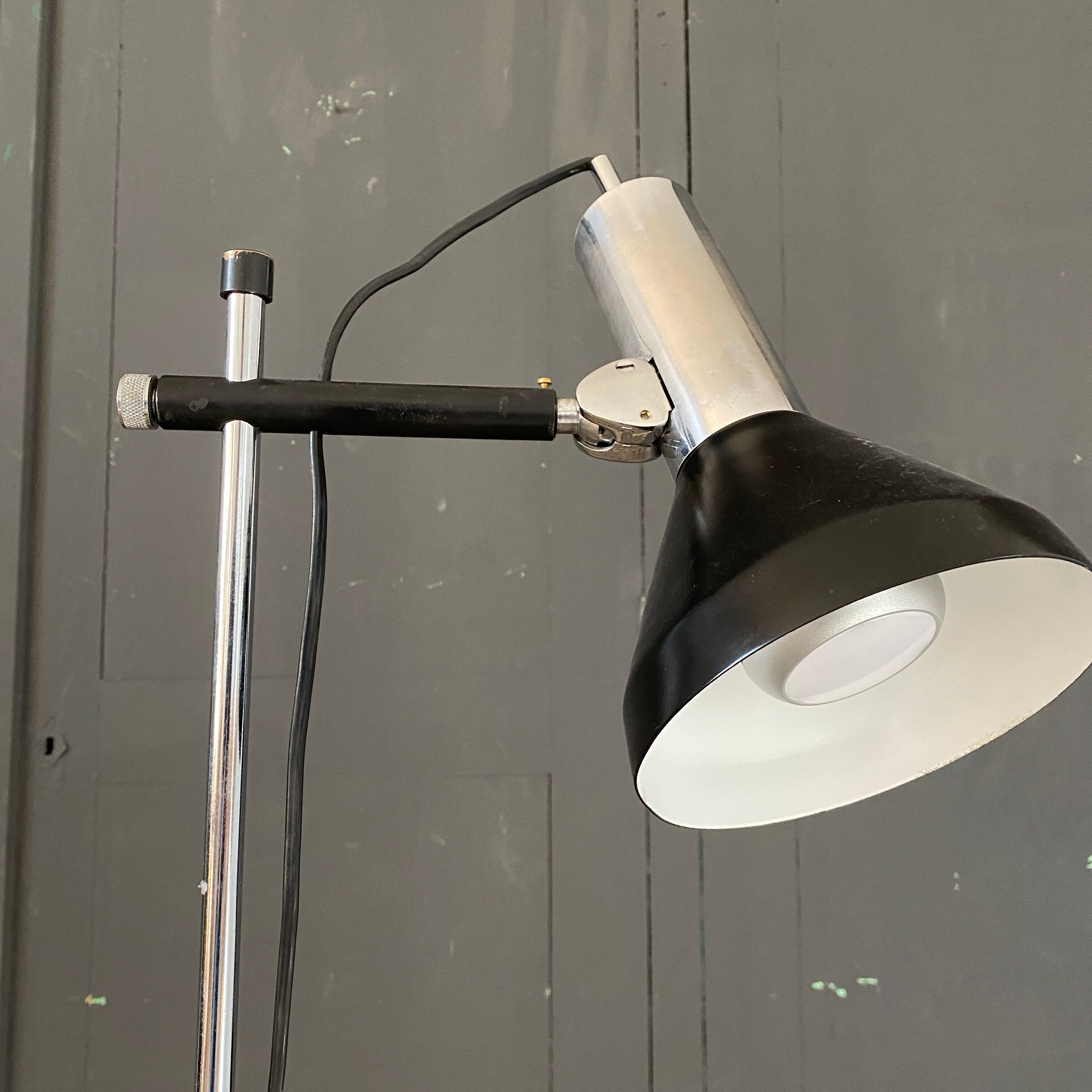 Vintage black spot lamp 70s