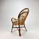 Mid century rattan side chair, 1960s