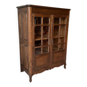 Vitrine ancienne chêne