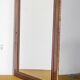 Vintage mirror with walnut frame. France, 1940