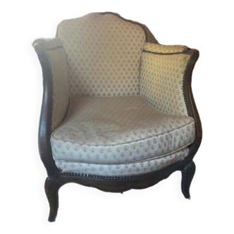 Fauteuils crapauds style Louis XV