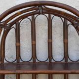 Bamboo wicker rattan 185cm vintage