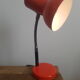 Vintage red metal lamp