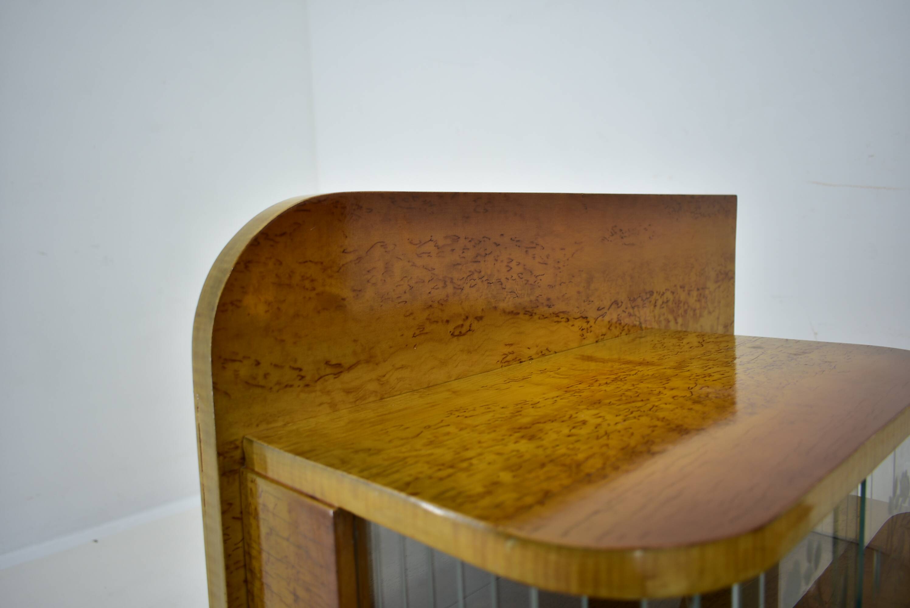 1939s set of Art Deco bedside tables, Czechoslovakia