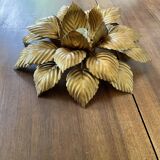 Ceiling light golden flower