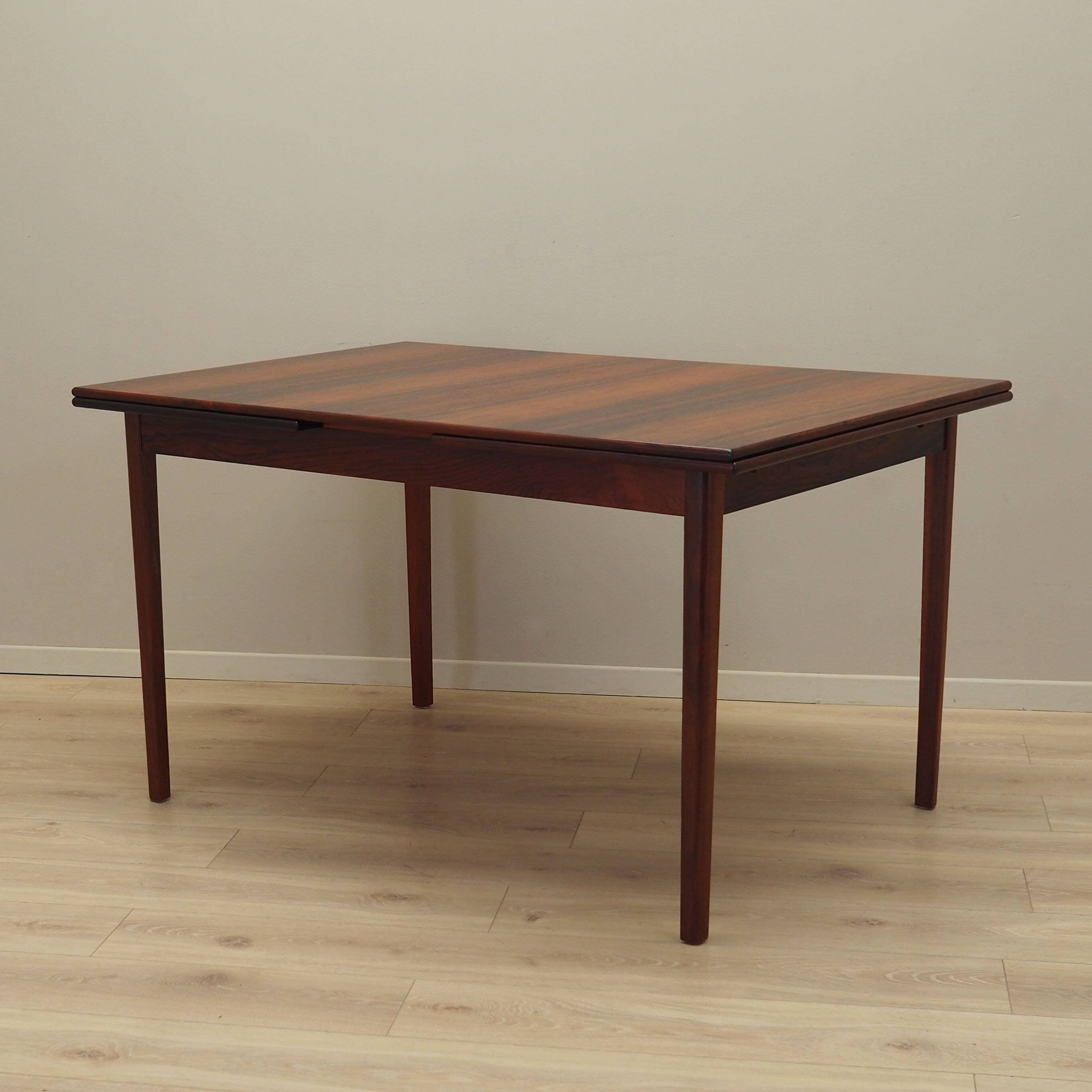 Rosewood table, Danish design, 1970s, production: Denmark