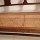 Bent wood bench