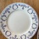 Luneville earthenware plates from 1890