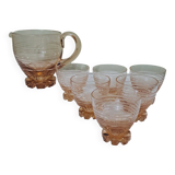 Art Deco Orangeade Service