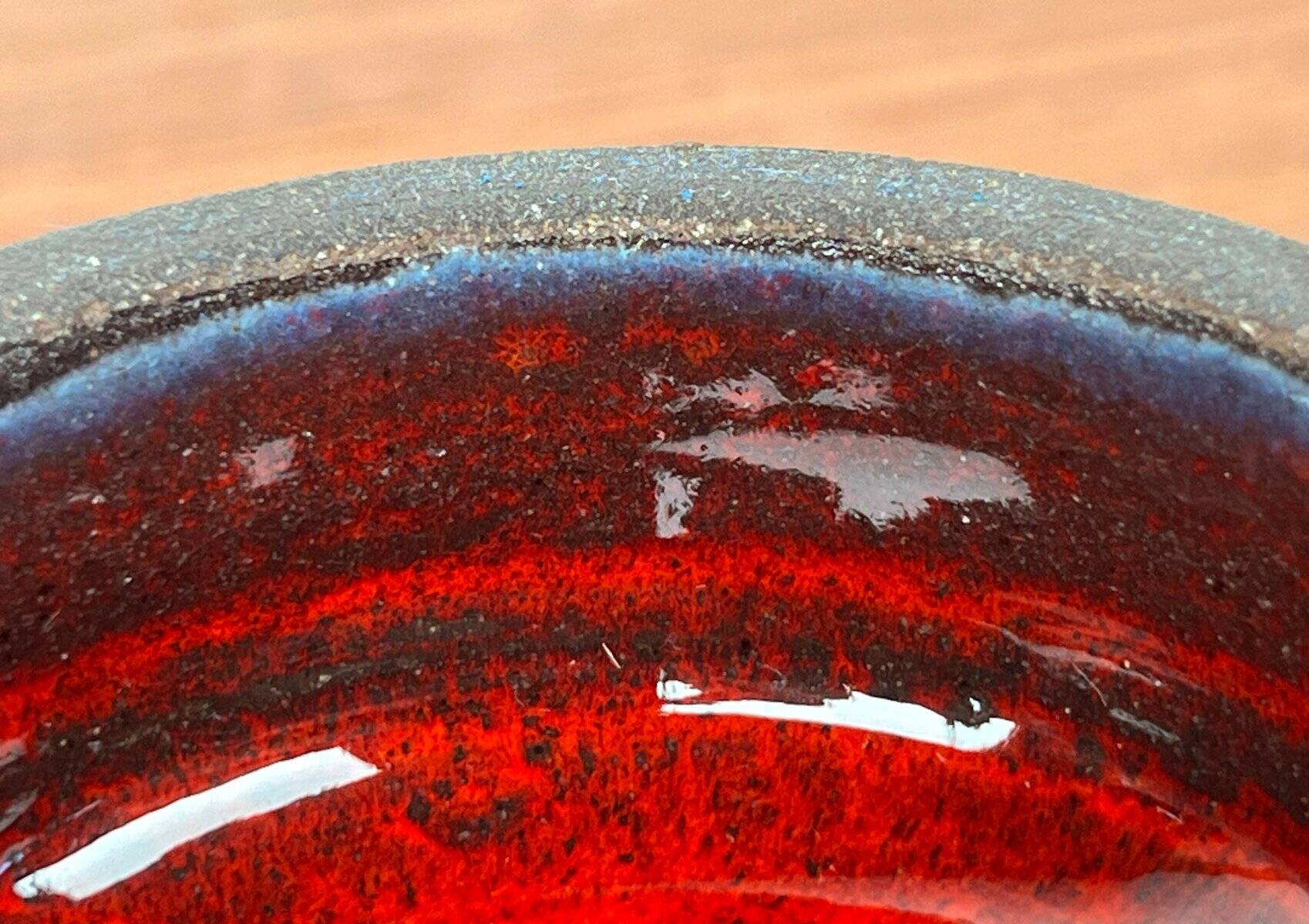 Small modern Danish studio pottery bowls from the mid-century, 1960s, set of 2.