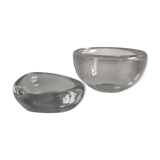 Set of 2 bowls Holmegaard by Per Lutken signed