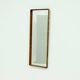 Large Scandinavian Rectangular Rosewood Mirror 1960s
