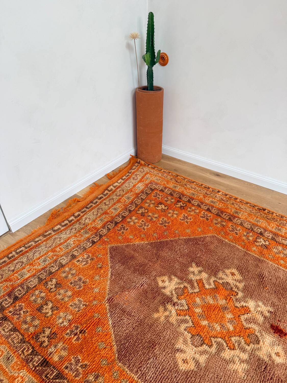 Tapis berbère Taznakht vintage – 3,20 x 1,71 m