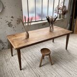 Farmhouse table with spindle legs 2m