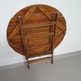 Ensemble de jardin Ico Parisi par Reguitti chaises / table