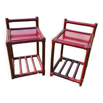 Lot de 2 tabourets