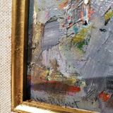 Painting “the dog shearer” by René Hamiot