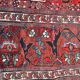 Nice old Persian carpet Afshar 220x298 cm