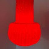 Brutalist glass paste chandelier from the 70s