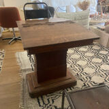 Double art deco oak desk