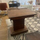Double art deco oak desk