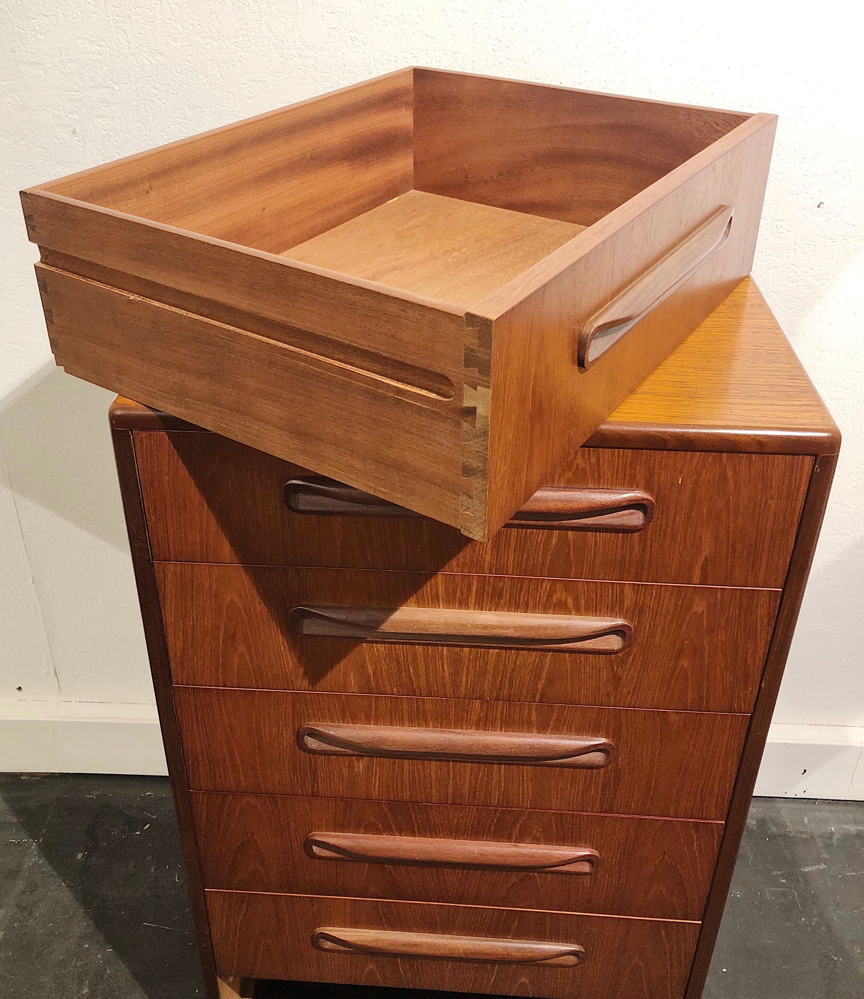 Scandinavian Gplan teak chiffonnier