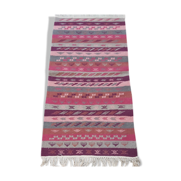 Tapis kilim fait main  138x73cm