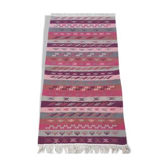 Tapis kilim fait main  138x73cm