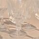 Série de 10 verres à liqueur Cristal d'Arques.