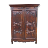 LouisXV walnut cabinet of the xviii century