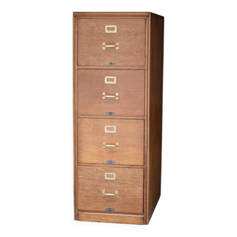 Majestic shannon oak filing cabinet (early 20th century).