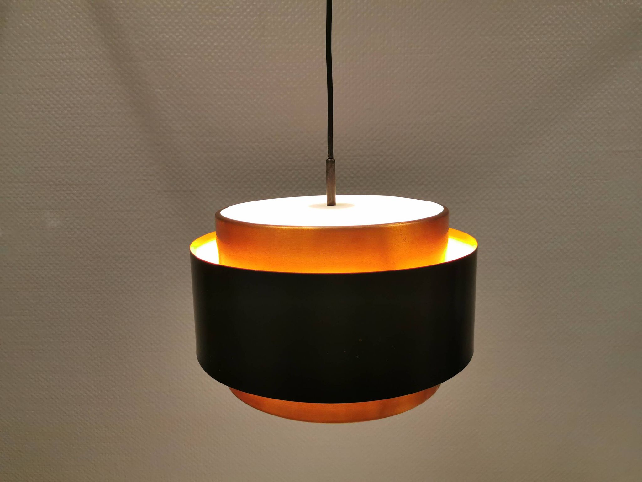 Hanging lamp, model Saturn, designed by Jo Hammerborg for Fog & Mørup Denmark in 1963