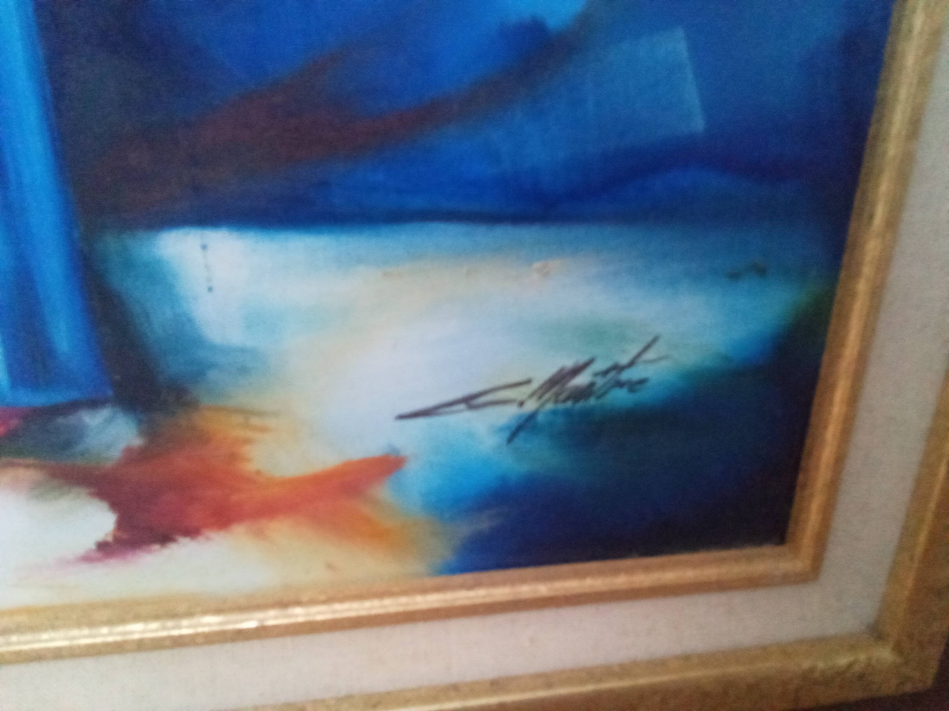Painting by Guy Maitre