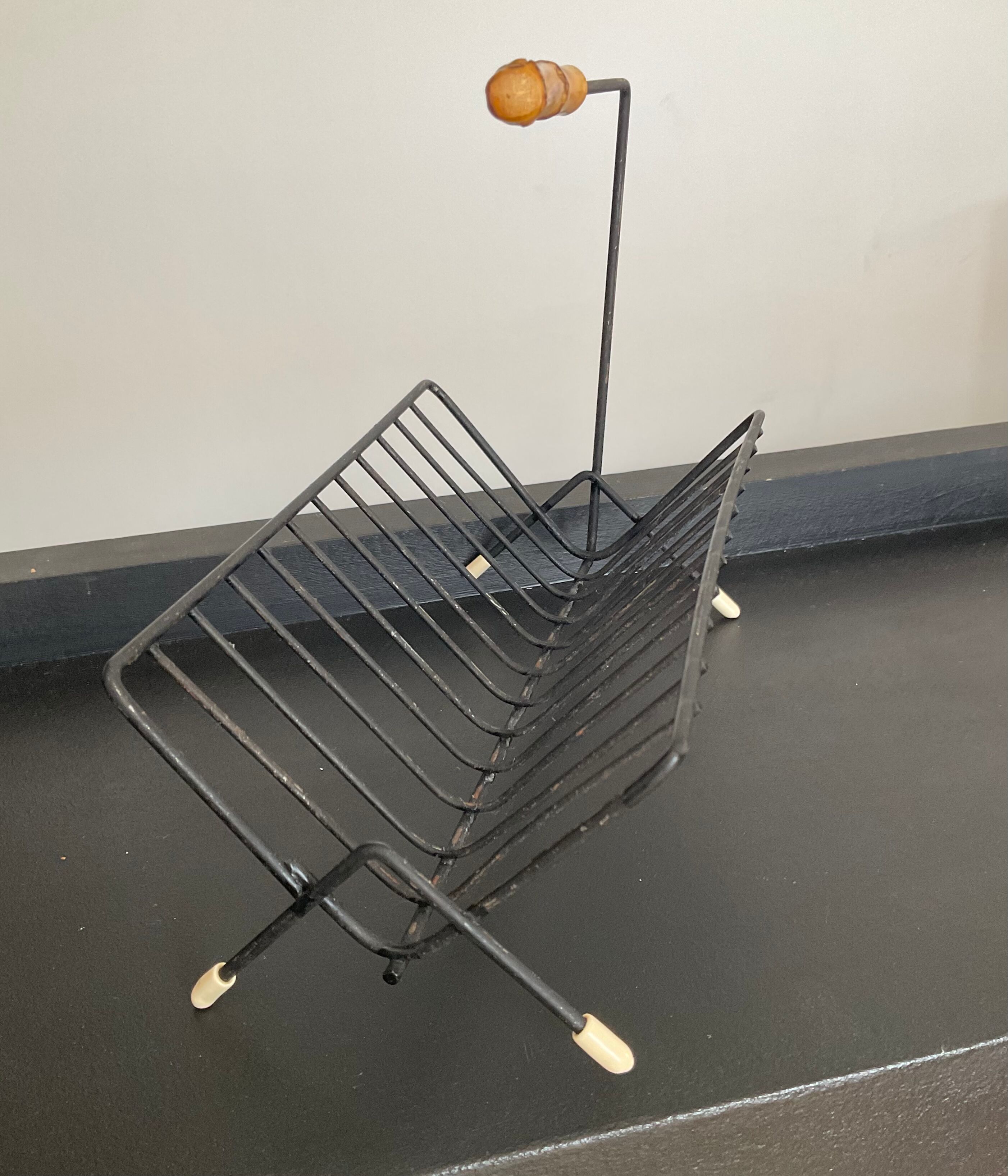 Vintage mail rack from the 50s